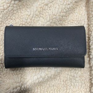 Black MK Wallet